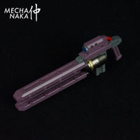 MechaNaka's Gunpla weapon - A miniature railgun.