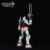 MechaNaka's Gunpla weapon - A miniature railgun.