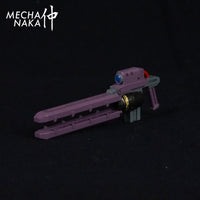 MechaNaka's Gunpla weapon - A miniature railgun.