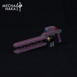 MechaNaka's Gunpla weapon - A miniature railgun.