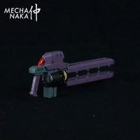 MechaNaka's Gunpla weapon - A miniature railgun.