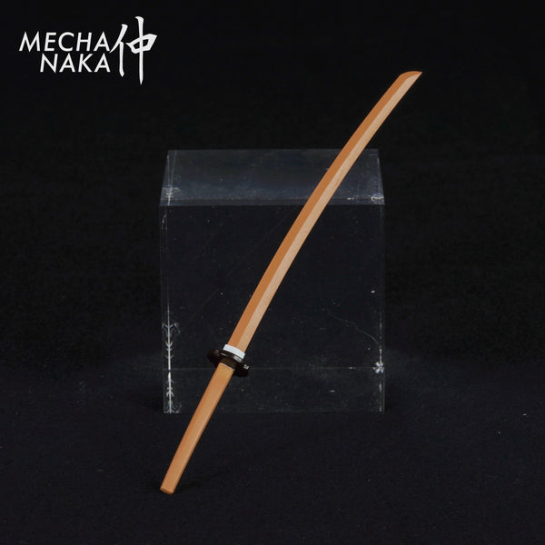 MechaNaka's Gunpla weapon - A miniature wooden training katana, often used by swordsmanship practitioners.