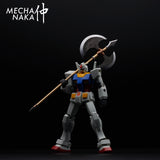 MechaNaka's Gunpla weapon - A miniature asymetrical double sided axe.