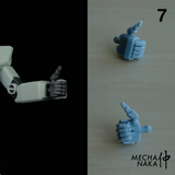 MechaNaka's Gunpla Detail Parts - Hands - MG (1/100) - Style 7.
