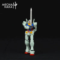 MechaNaka's Gunpla weapon - A miniature sword inspired by those used by knights in the Middle Ages.