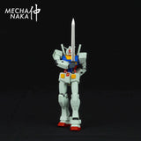 MechaNaka's Gunpla weapon - A miniature sword inspired by those used by knights in the Middle Ages.