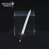 MechaNaka's Gunpla weapon - A miniature sword inspired by those used by knights in the Middle Ages.