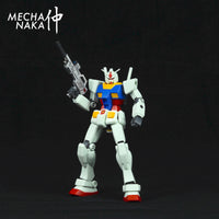 MechaNaka's Gunpla weapon - A miniature one-handed rifle.