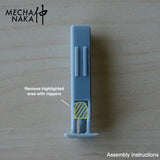 MechaNaka's Gunpla weapon - A miniature sniper rifle. Assembly Instructions.