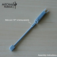 MechaNaka's Gunpla weapon - A miniature sniper rifle. Assembly instructions.