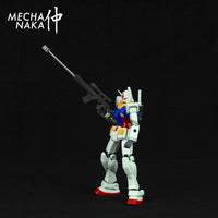 MechaNaka's Gunpla weapon - A miniature sniper rifle.