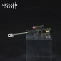 MechaNaka's Gunpla weapon - A miniature sniper rifle.